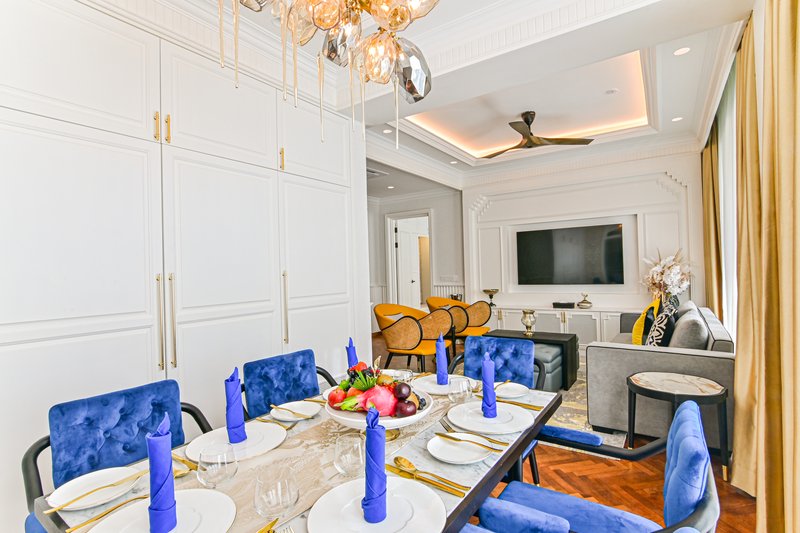 Family Villa - Living & Dining Area