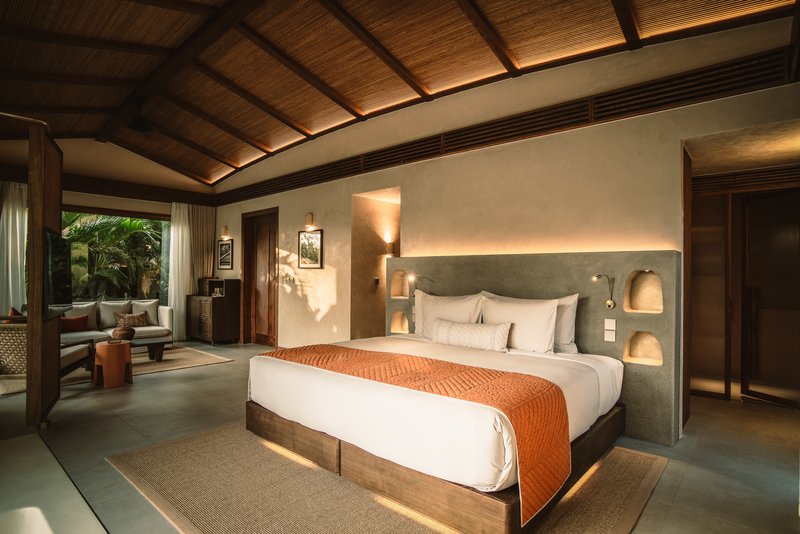 Nipa Pool Villa Bedroom Namia River Retreat SLH