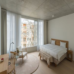 Two Bedroom Garden Loft 107 - Bedroom