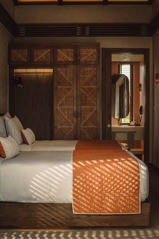 Nipa Family Villa Bedroom Twin Namia River Retreat SLH