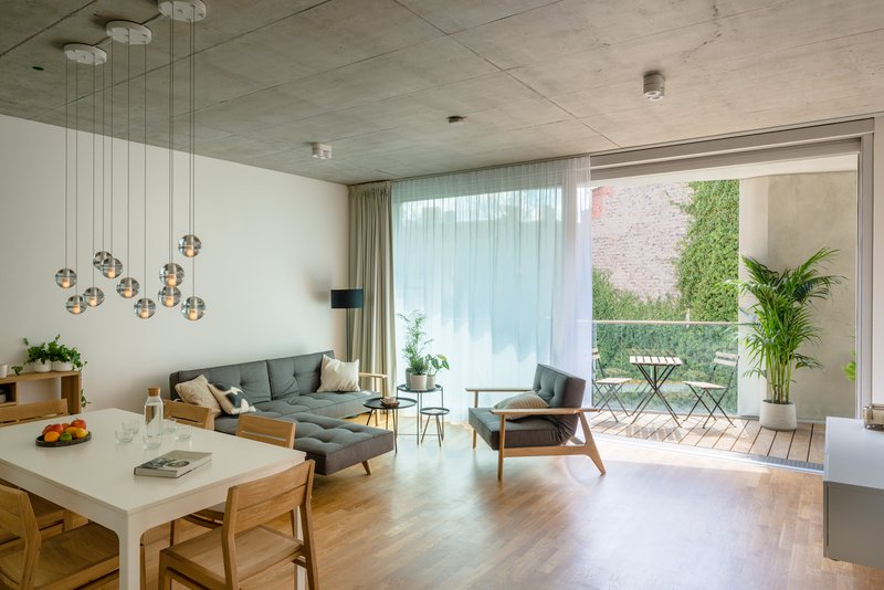 Garden Loft 80 - Living Area