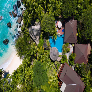 Two Bedroom Labriz Retreat - Aerial