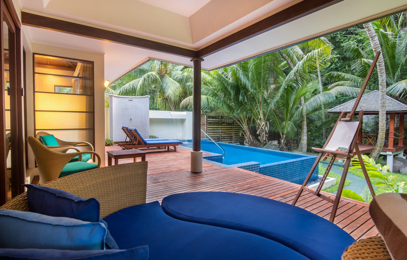 Jungle Sanctuary Pool Villa - Deck