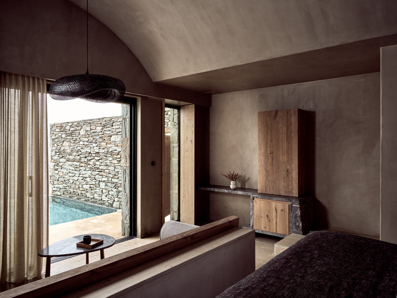Gaia Suites Sea View - Living Room