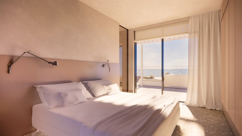 La Roqqa Bedroom Panoramic Sea View Suite Bedroom