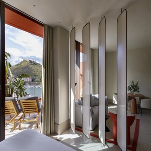 Filippo Sea View Terrace Suite Bedroom View