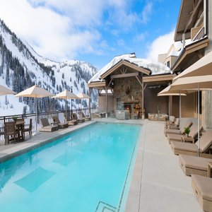 Outdoor Pool Winter