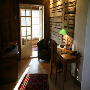 Private Farm House - library