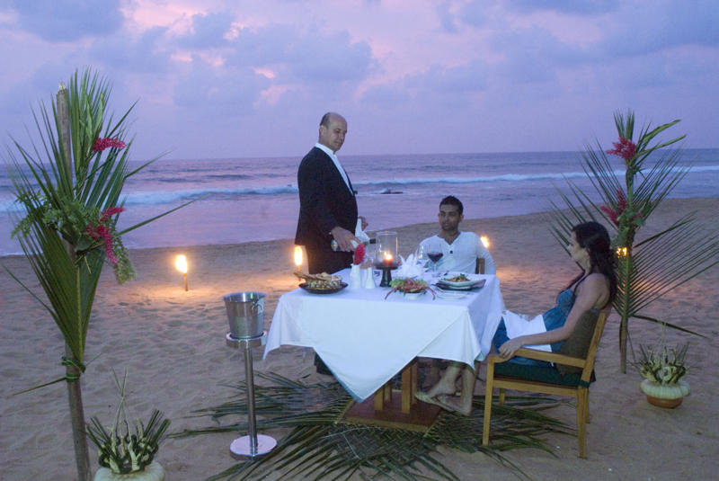 Dining on the Beach