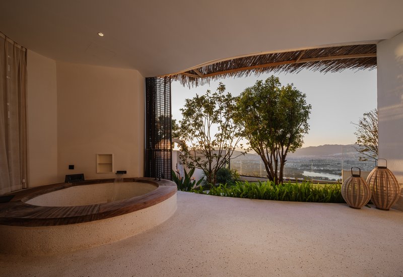 Panoramic Hot Spring Garden Room - Private Pool