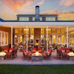 FARM Restaurant Patio at Sunset