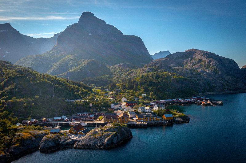 Summertime in Nusfjord 