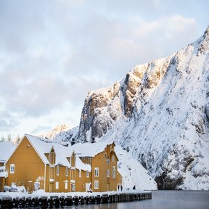 Wintertime in Nusfjord 