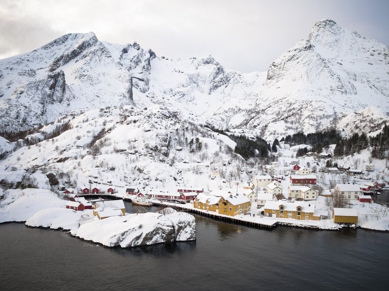 Wintertime in Nusfjord