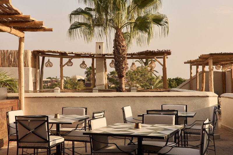 Rooftop Dining Area