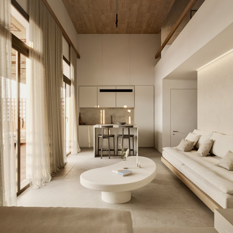 Golden Reef Villa - Living Area