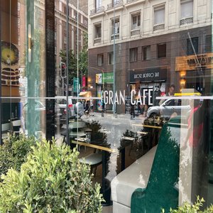 Gran Cafe Street Window