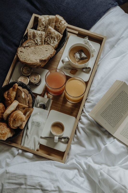 Breakfast in room