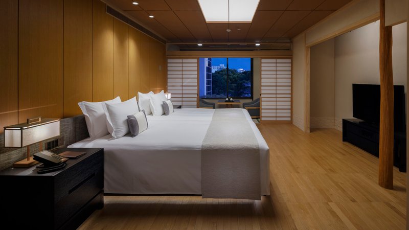 Premier Japanese Garden Suite - Bedroom