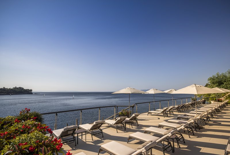 Terrace with Sun Loungers