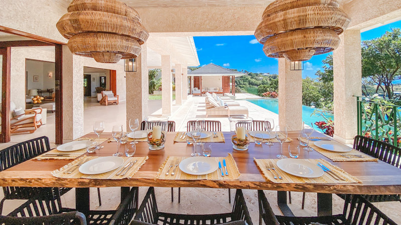 Villa ONE - Outdoor Dining Area