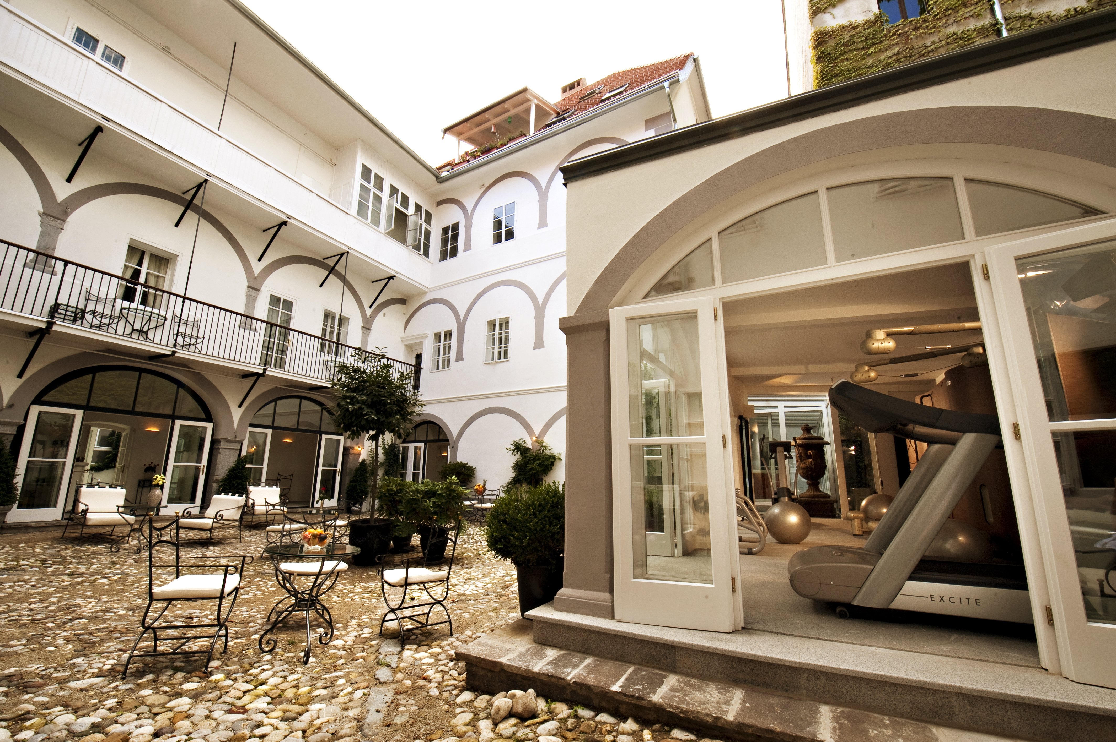 Internal courtyard