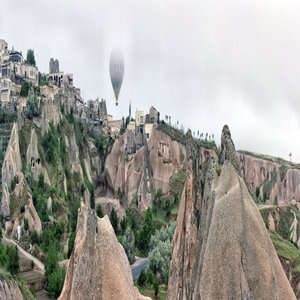 Views over Cappadocia