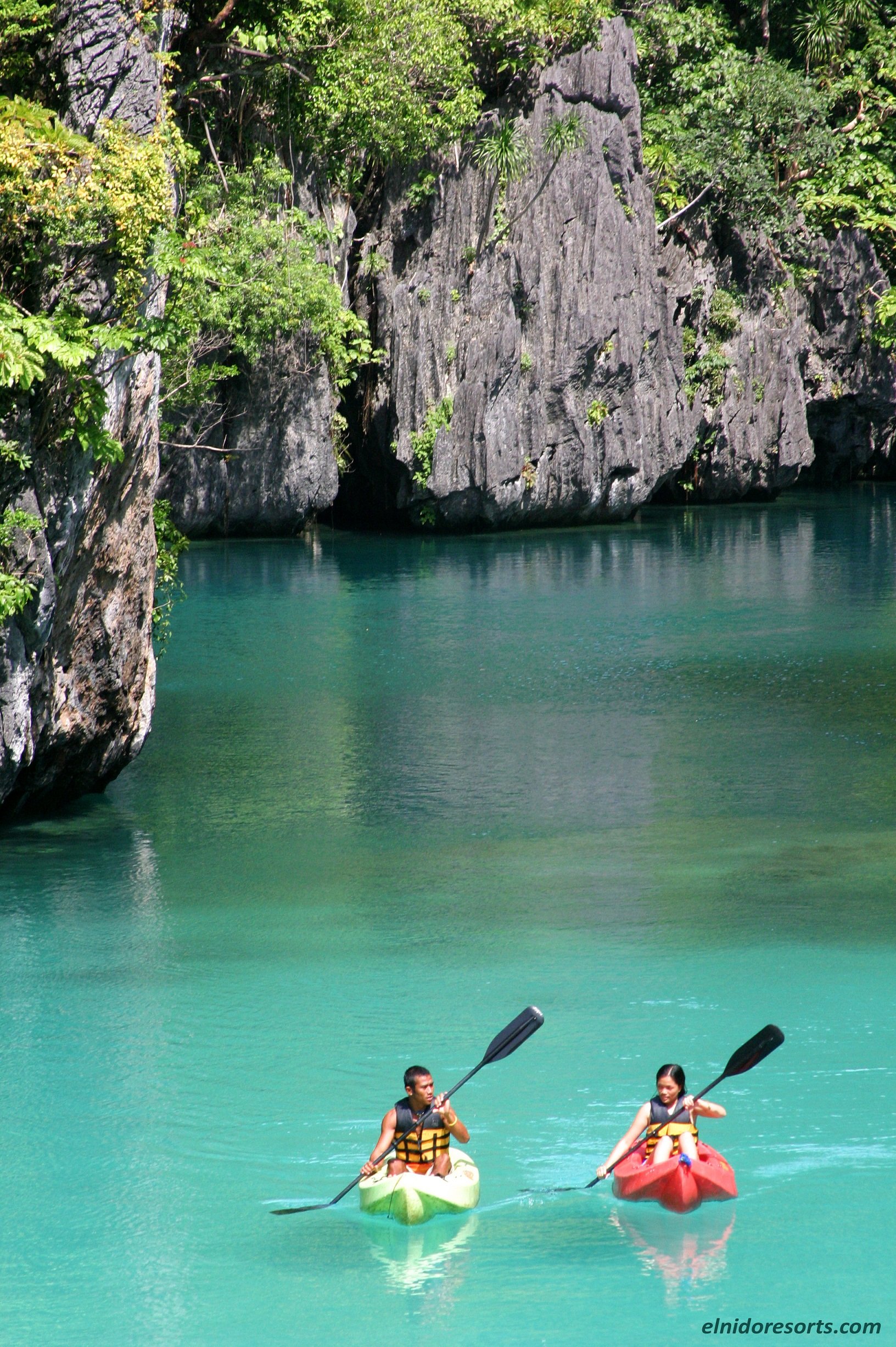 Kayak in the Small Lagoon