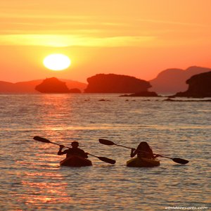 Sunrise Or Sunset guided kayak tour