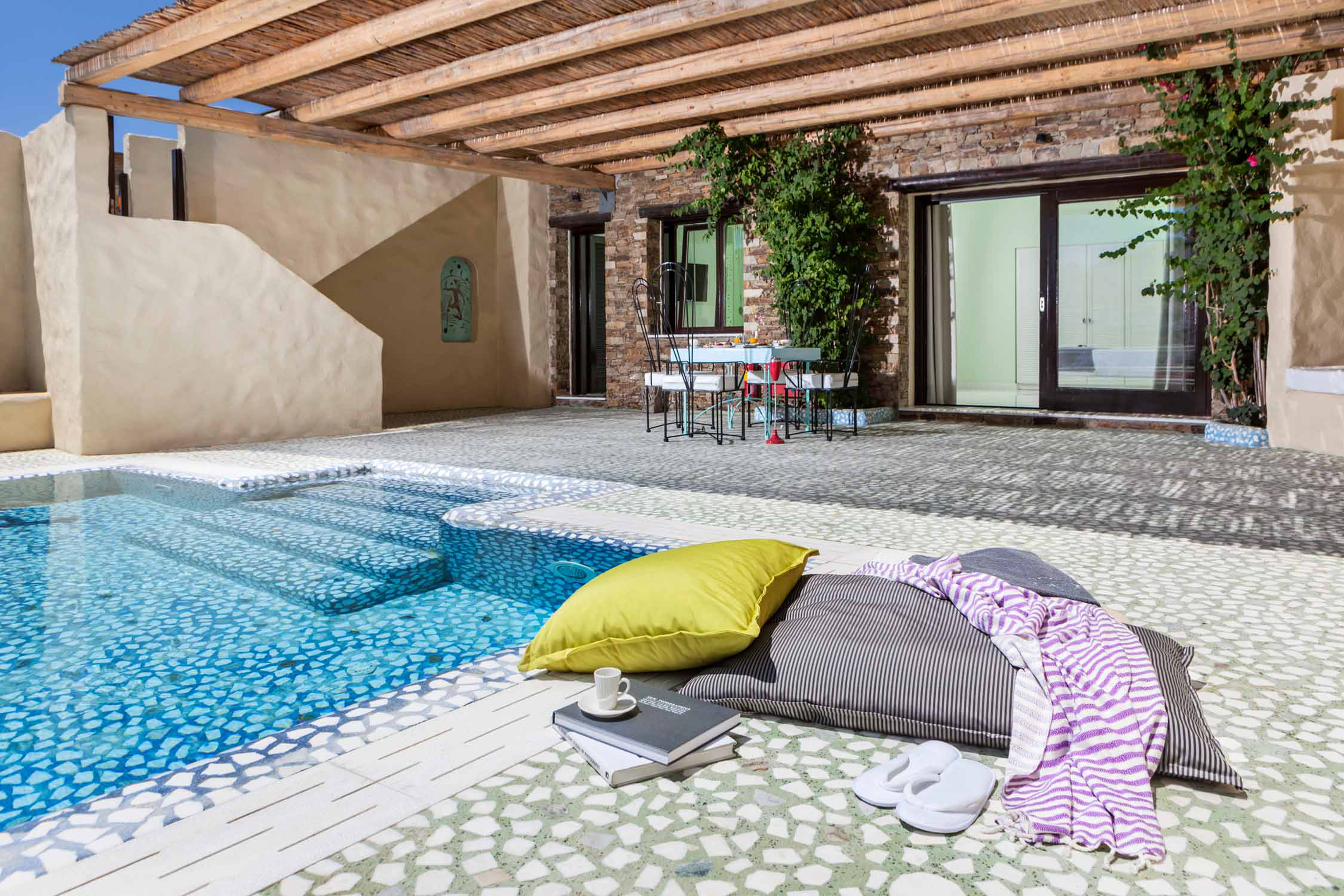 Patio-Pool of Private Pool Suite