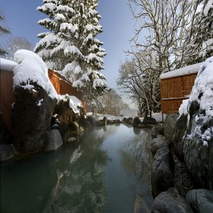 Dipping into the onsen