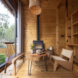Garden View Log Cabin Suite