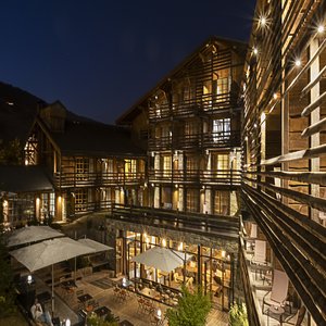 Exterior View By Night