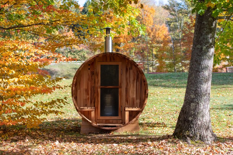 Wood Fired Sauna - The Yard