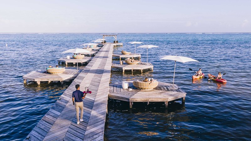 View of Private Pier