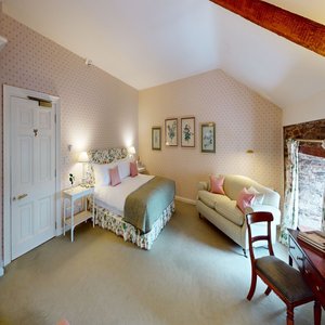 Classic Courtyard Bedroom