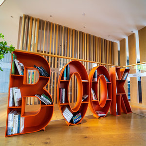 Lobby, Bar and Bookshop