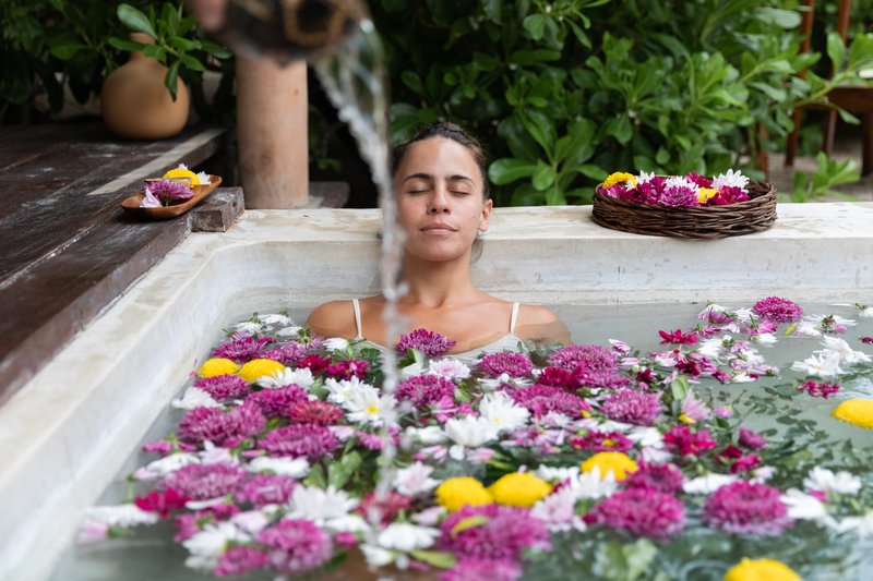 Floral Bath Treatments