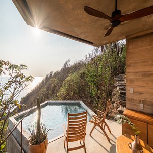 Villa Pentagonos - Terrace & Plunge Pool