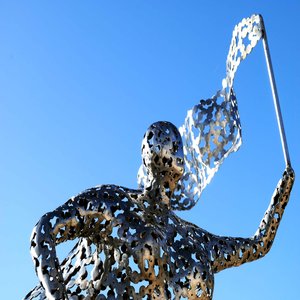 Main Pool Statue