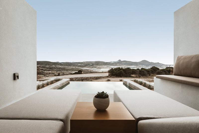 Superior Suite Horizon View with Private Pool - Outdoor Area
