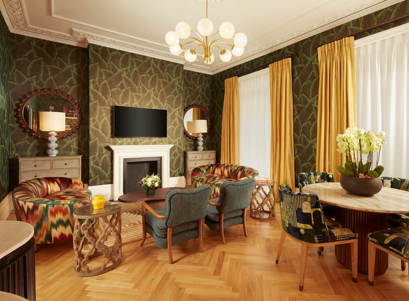 One Bedroom Deluxe Suite - Living Area