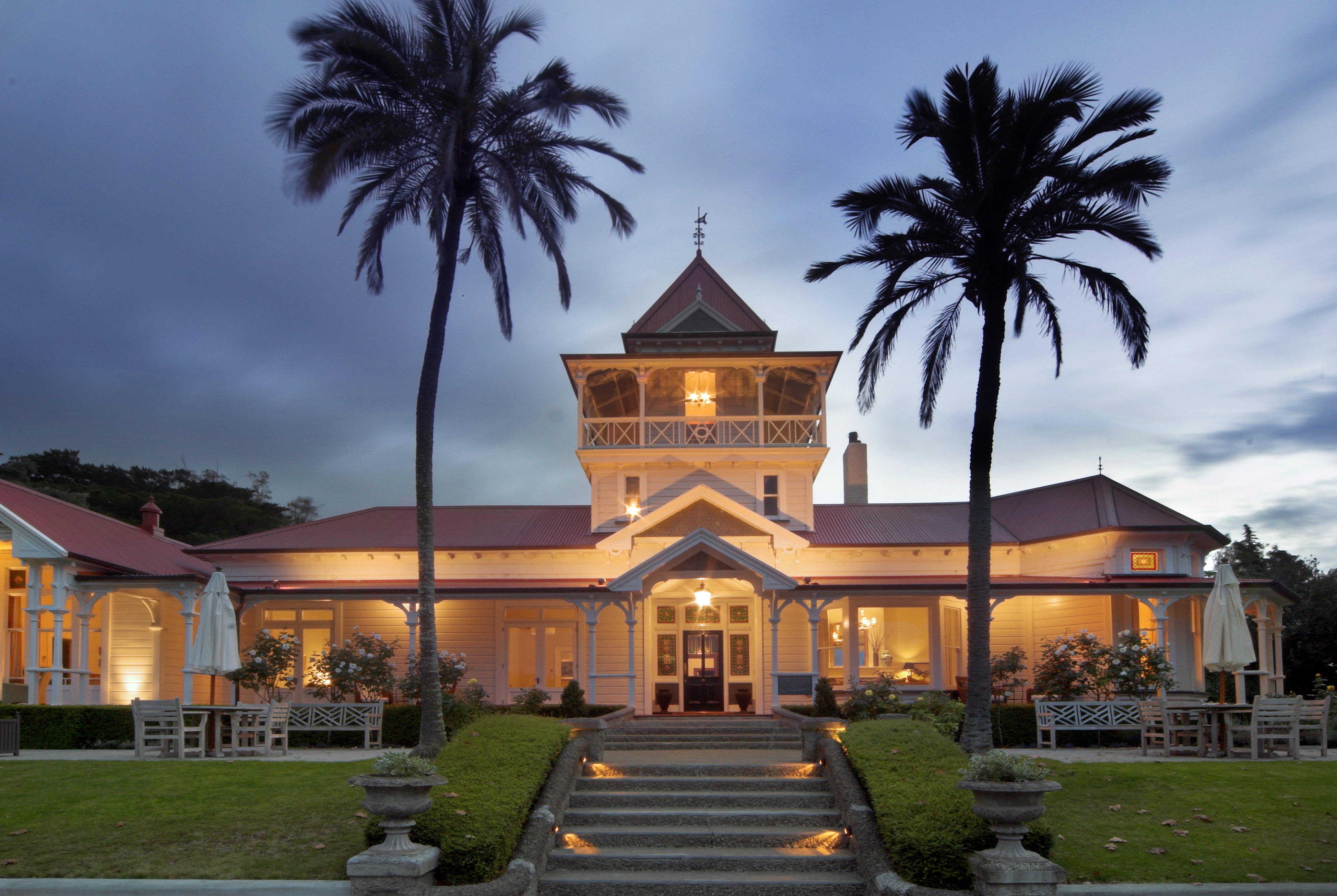Exterior of Greenhill Lodge