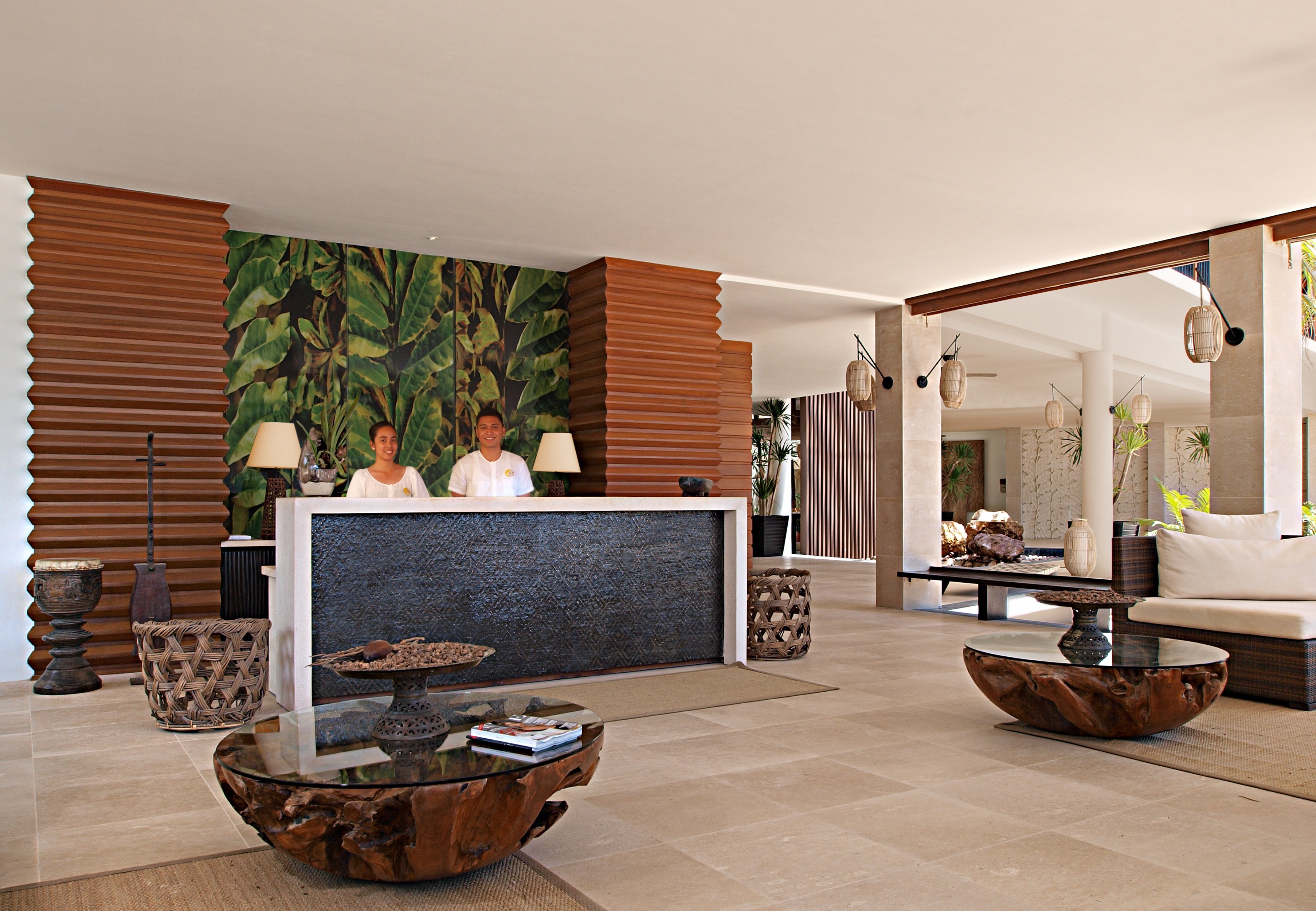 A warm welcome from Pangulasian Island Resort