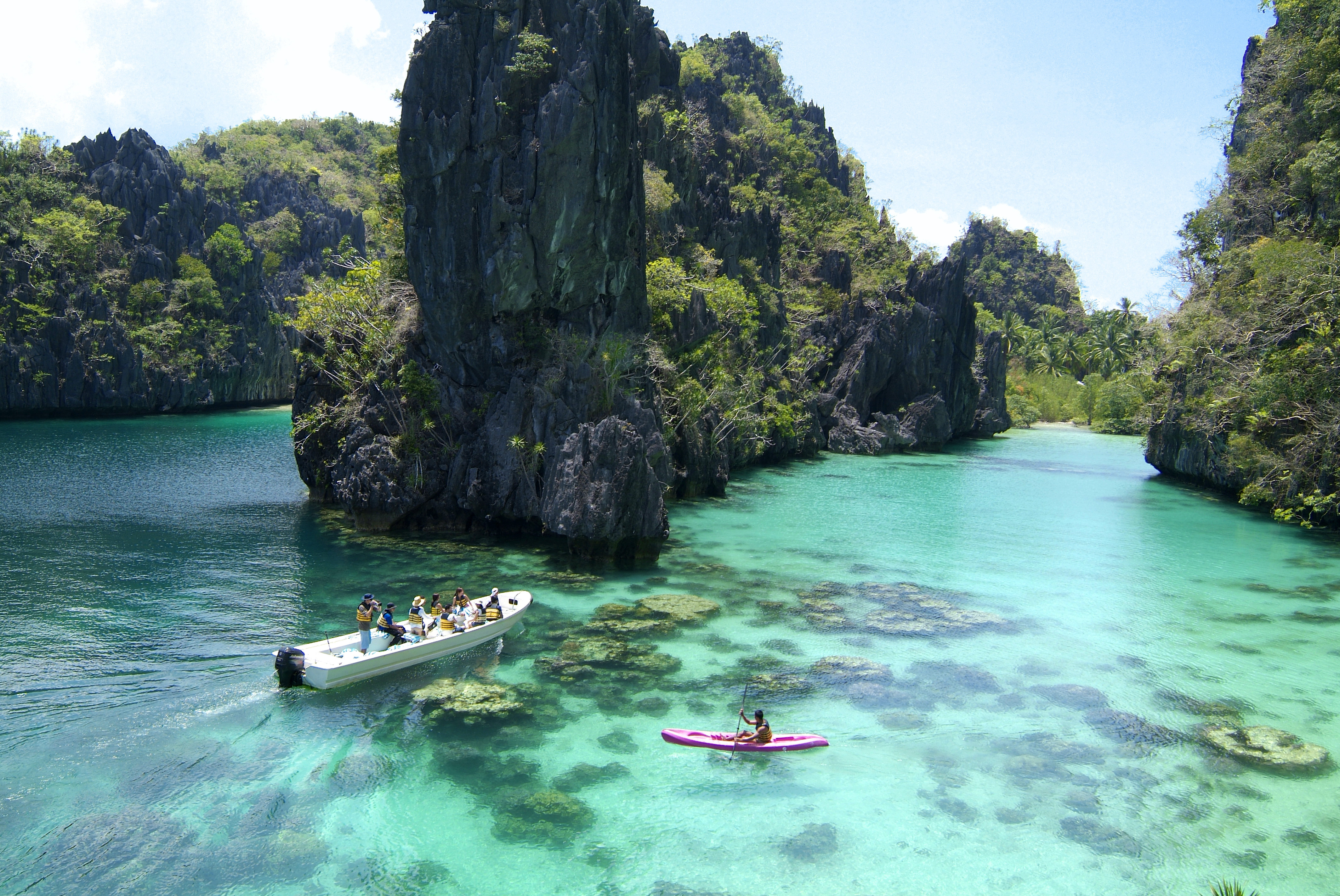 Kayaking at the Big Lagoon