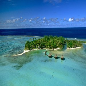 A Polynesian paradise on a private tropical island