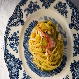 Spaghetti Zucchine & Gamberetti