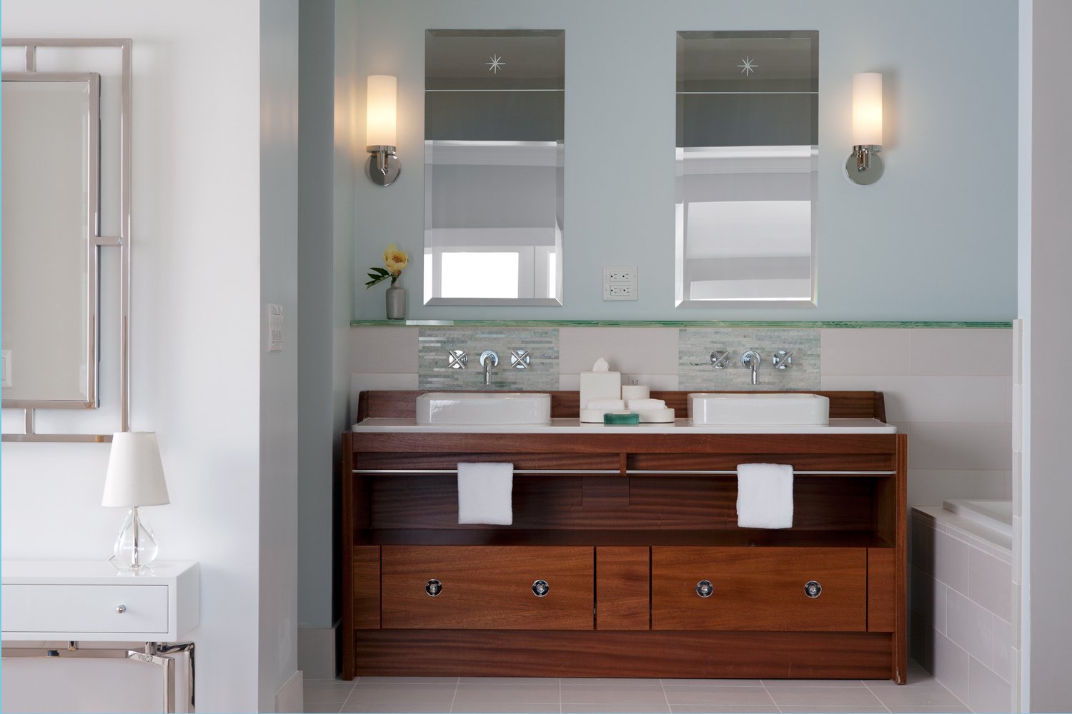 Hillside Cottage Balcony Bathroom Vanity