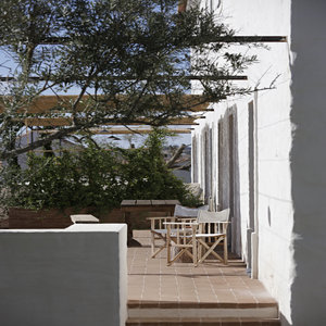 Cottage’s private terraces to soak up the sun