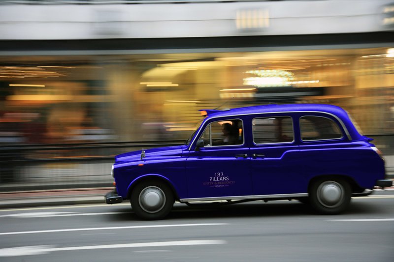 Louie Pillars London Cab